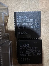 Lot of 20 MHS Micromint IS-80C52104 80C52 Microcontroller BASIC ROM NOS