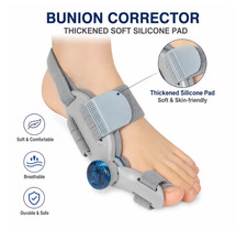 Hallux Valgus Big Toe Bunion Corrector Straightener Splint Separator Pain Relief