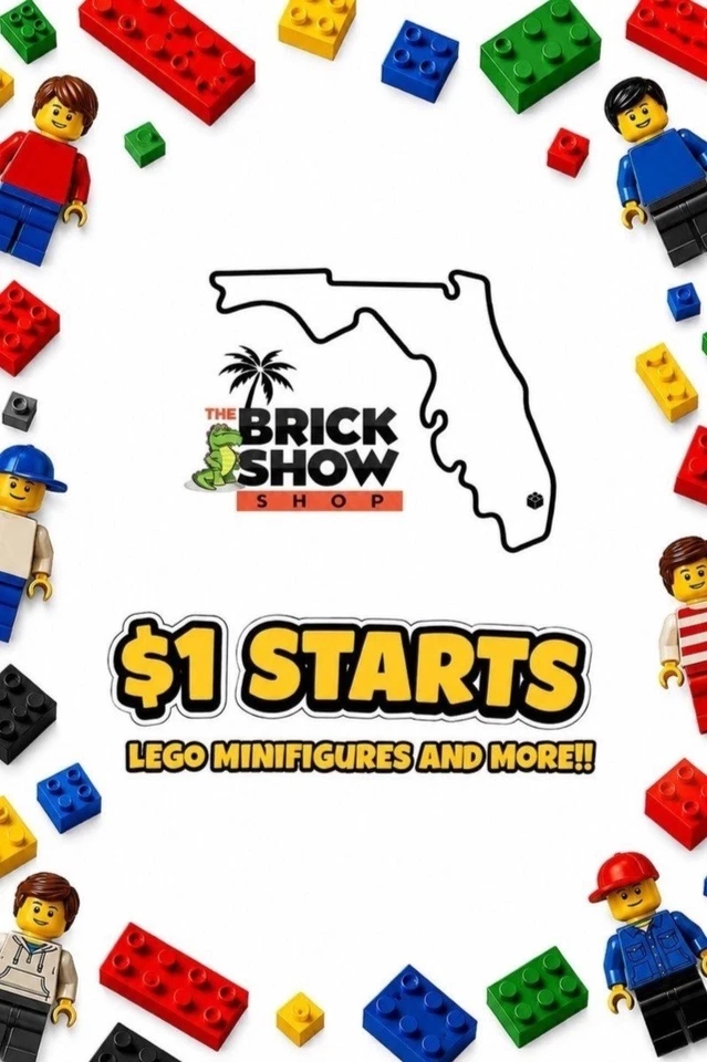 $1 Starts - LEGO Minifigures, Sets & More!