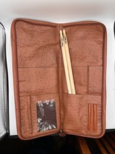 Drum Stick Bag Bonfe Leather Workshop Premium Ostrich Leather