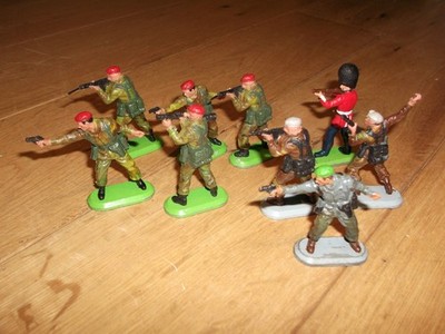 Britains Super Deetail British Paratroopers SAS Commandos Vintage Toy Soldiers