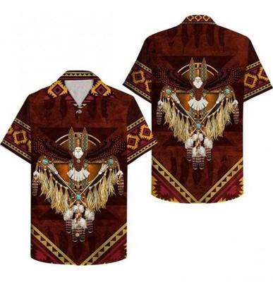 Native American Eagle Hawaiian Shirt