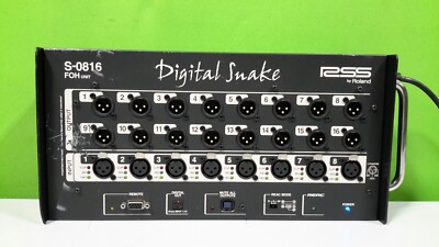 Roland S-0816 デジタルスネーク Roland S-0816 8x16 Digital Snake FOH Unit | eBay