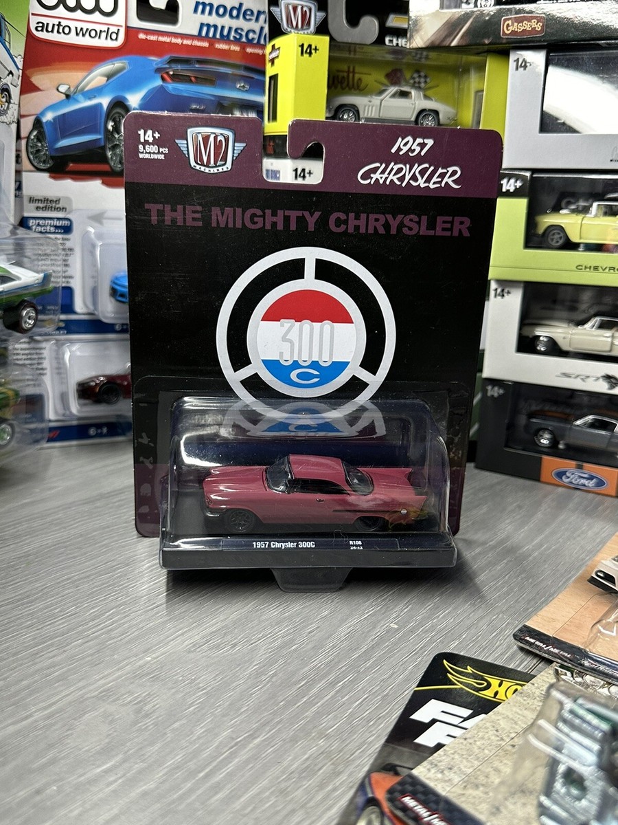 2024 M2 MACHINES 1957 CHRYSLER 300C AUTO DRIVERS R108 24-12 1:64