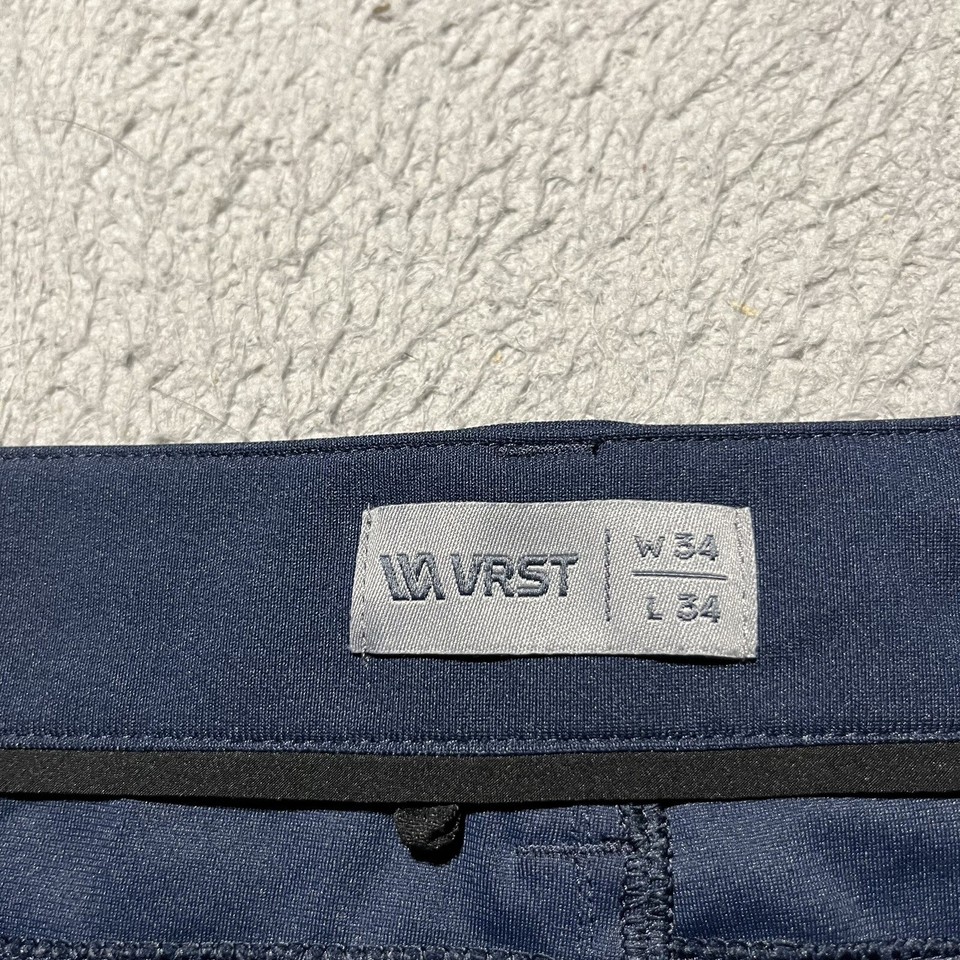 VRST Limitless Pants Mens 32x32* Blue 4 Way Stretch Slant Pocket