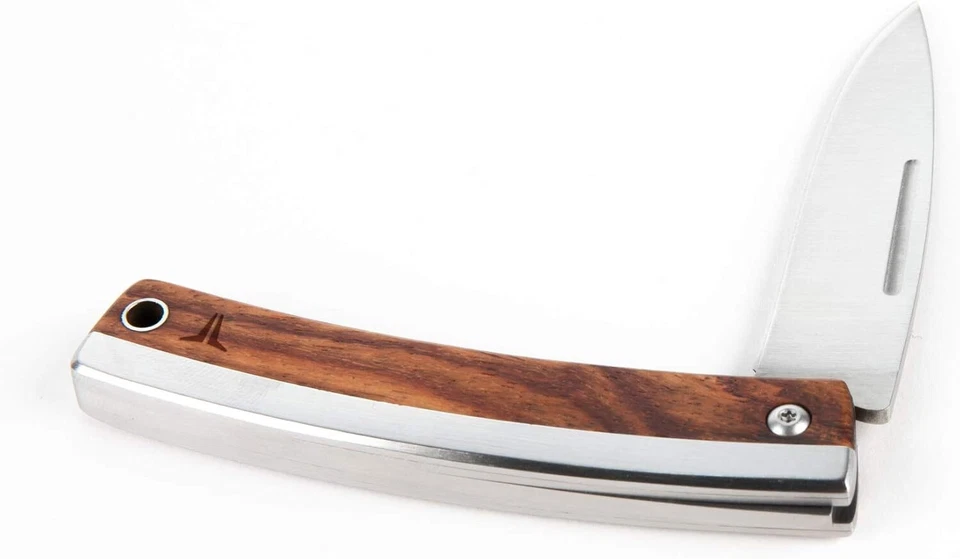 NEW TRUE UTILITY TU6905 Classic Series Gentleman's Pocket Knife Wood Handle  - Image 3 of 4