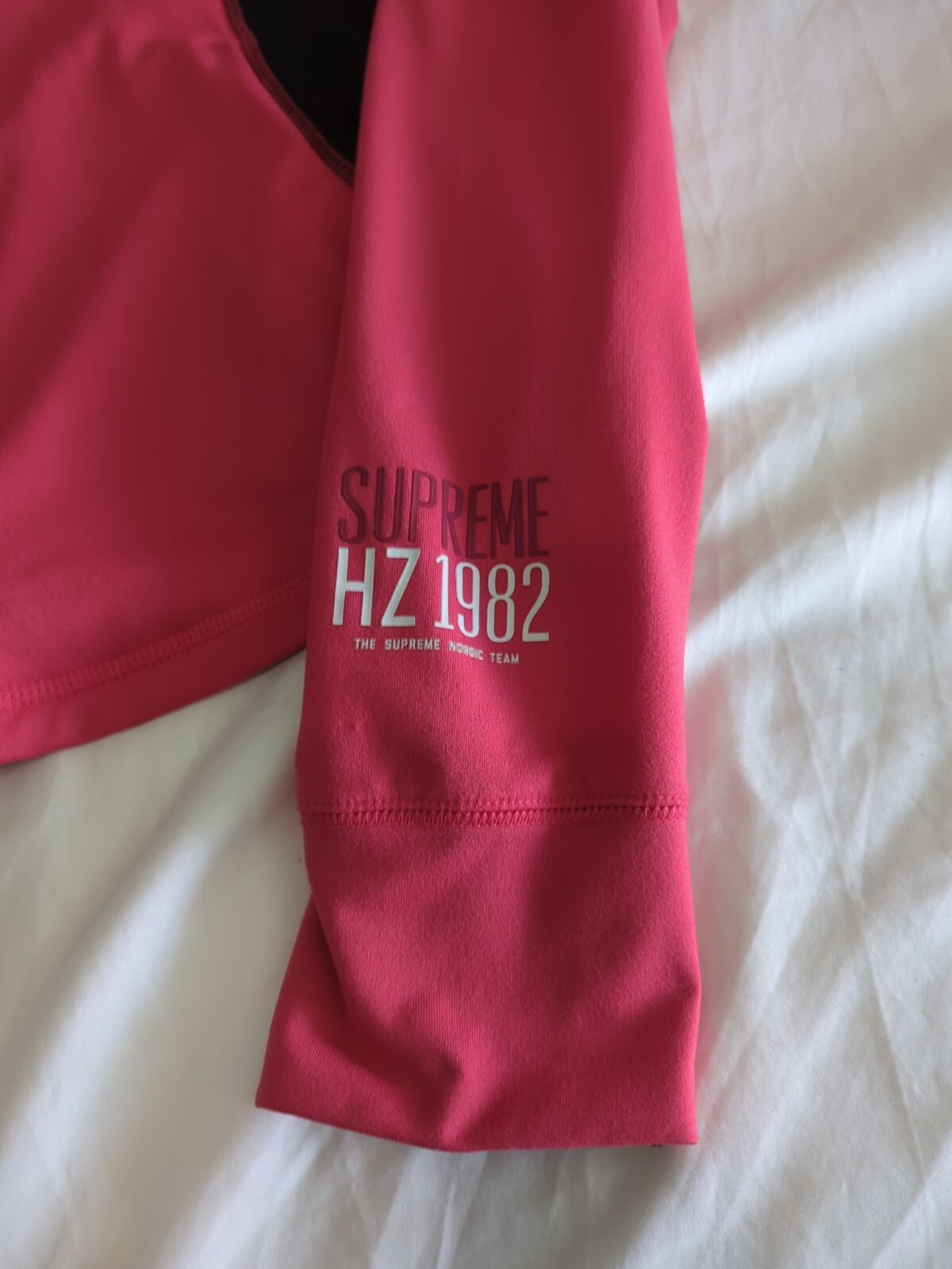 Horze supreme Equestrian Pullover Small Women Pink ¼ Zip Poly Front pocket S7