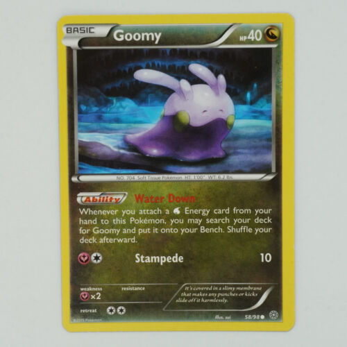 Goomy 58/98 Common XY: Alte Ursprünge Pokémon-Karte - Bild 1 von 2