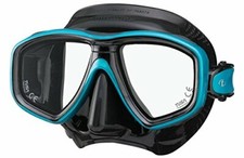 Tusa Ceos Mask - Black/Ocean Green - Dive Masks - M-212QB-OG