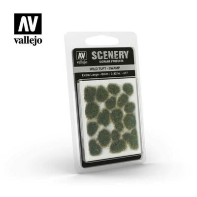 Av Vallejo Scenery - Wild Tuft - Swamp, XL : 12mm Sc422
