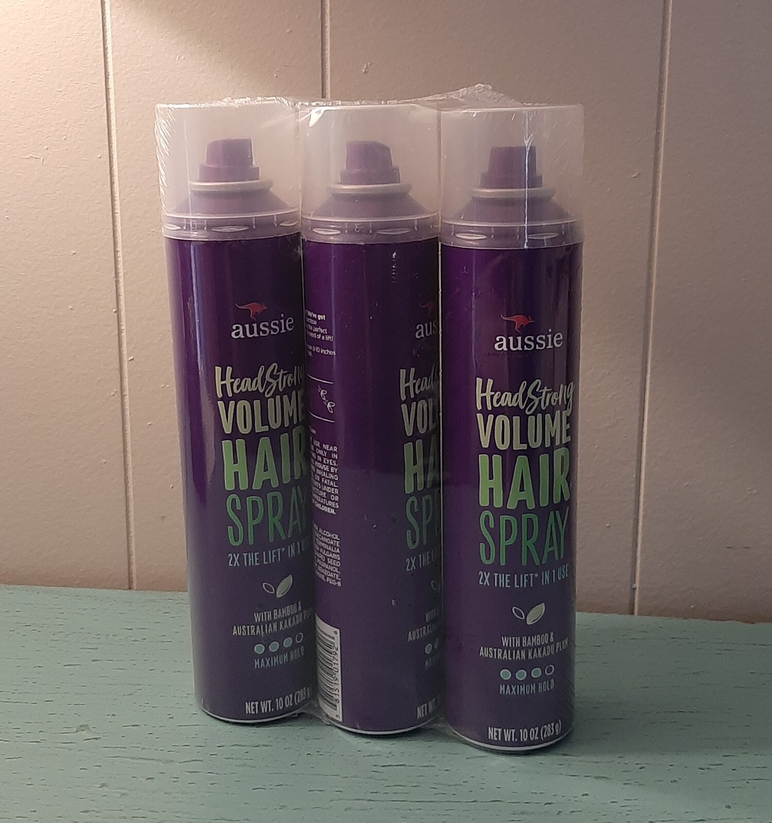3Aussie Headstrong Volume Hair Spray, Maximum Hold, 2x The Lift in 1