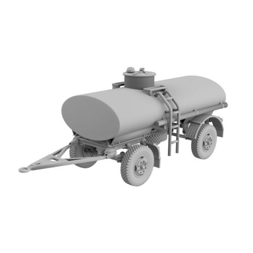 Miniature Factory Military Accessory Props Petrol Trailer for Semi Fuel Tank - Picture 2 of 3