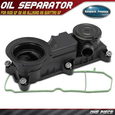 #ad #ad Crankcase Oil Separator for Audi Q7 Q8 A6 allroad A6 Quattro A7 Sportback RS5 S4 $39.18