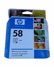 Genuine HP 58 Photo Inkjet Color Ink Cartridges C6658AN EXPIRE 2006 NEW/SEALED