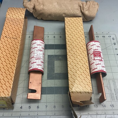 LOT OF 2 - LIMITRON KTS-R 300, 300A, 600VAC or LESS, Fast-Acting, RK1- (CF9C)