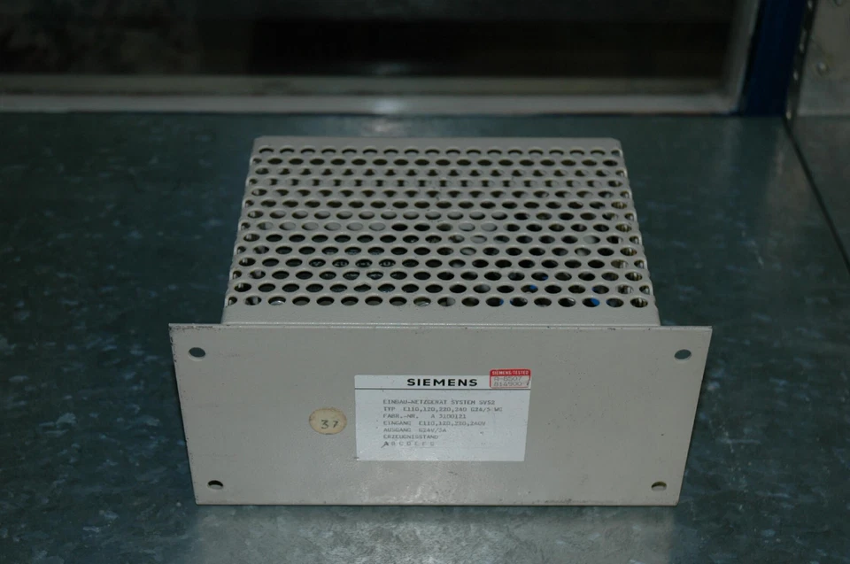 Siemens Simatic SVS2 E110, 120, 220, 240 G24/5/WG Einbau-Netzgerät power supply - Bild 2 von 3