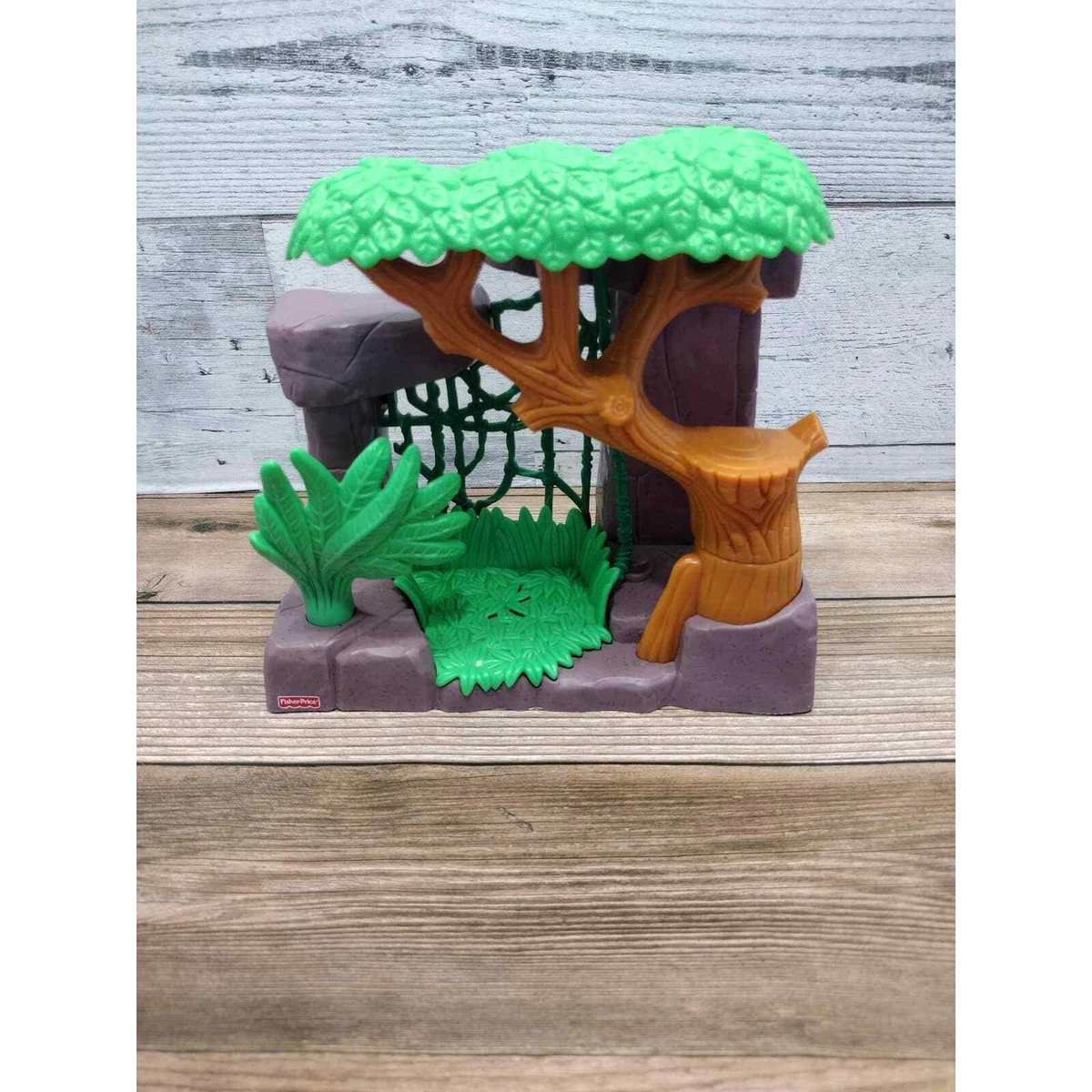 Fisher price jungle best sale playset