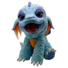 Fur Real Friends Torch My Blazin Baby Dragon Dino Animated Pet Light Sound Works
