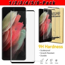 Full Cover Tempered Glass Screen Protector For Samsung Galaxy S21/S21 Plus/Ultra