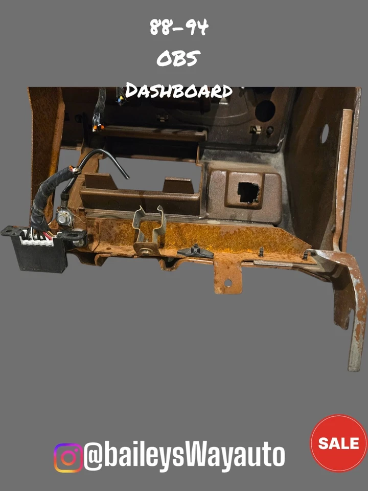 88-94 CHEVROLET GMC OBS SUBURBAN TAHOE SILVERADO C1500 TABLERO DE INSTRUMENTOS (IMPRESCINDIBLE VER Foto 4 de 4