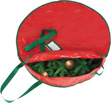 Christmas Decorations Red Storage Bags Boxes Lights Trees Wreaths Organiser Tidy