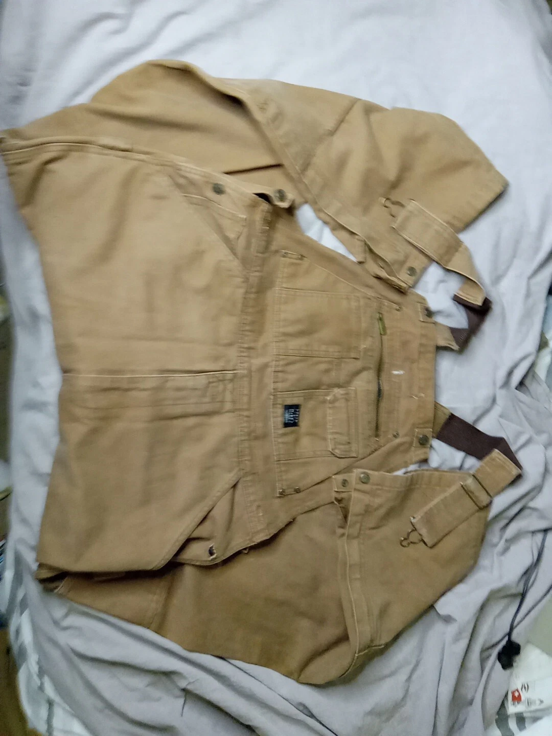 Lakin McKey Canvas Overalls Mens 36x32