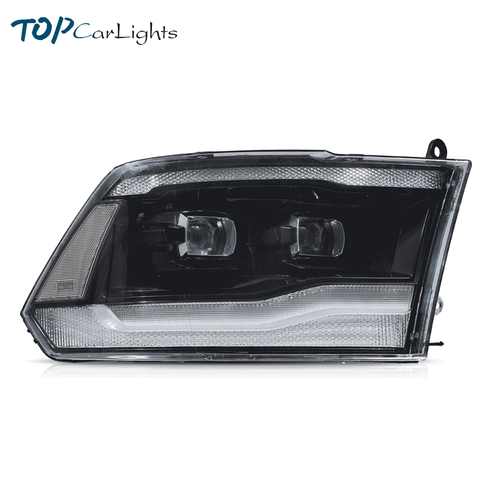 Faros proyectores dobles VLAND 2xLED 2009-2018 para Dodge RAM 1500 2500 3500 - Imagen 2 de 17