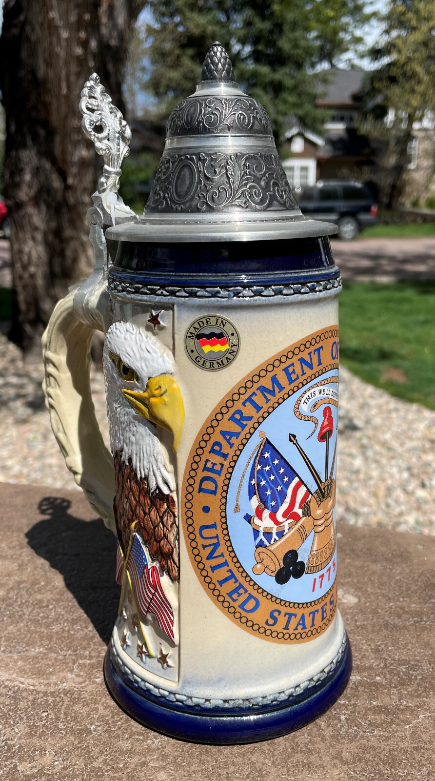 US ARMY Beer Stein by KingWerk Germany numbered Limited Edition (520) eBay