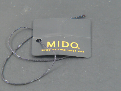 Mido tag label etiquette Belluna Automatic M024.207.36.036.00 collector's item