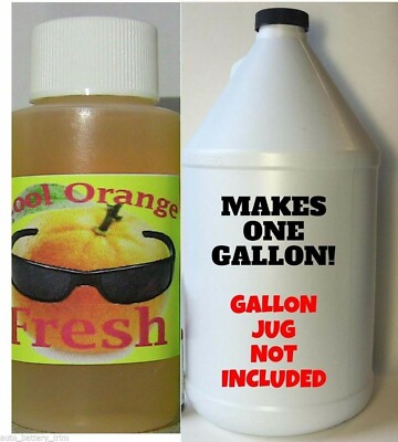  Orange Deodorizer for Dog and Cat Urine, Makes 1 Gallon, Angry Strength