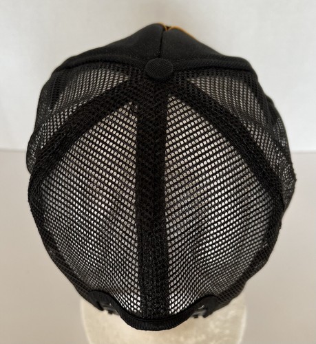 Police Dog VTG SnapBack Trucker Hat Black “Castle’s K9” Mesh 1990s - Picture 6 of 9