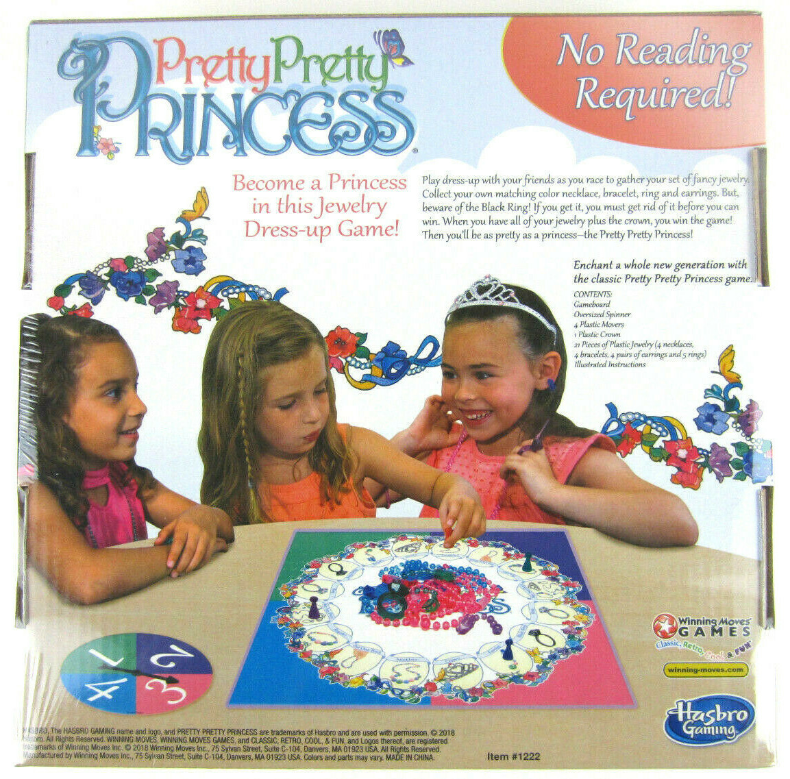 PRETTY PRETTY PRINCESS GAME Jewelry Board Game 1990's Classic NEW