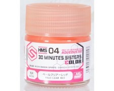 Mr. Hobby Aqueous Hobby Color 30 min. Pale Clear Red (10ml) HMS04 Modeling