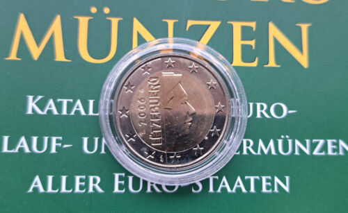 Luxemburg Kursmünze 2 Euro 2006 unzirkuliert aus dem Kursmünzensatz - Zdjęcie 1 z 1
