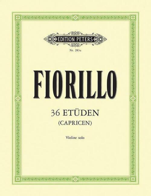 Thumbnail - 36 Etüden (capricen) Für Violine Solo 36 Etudes (caprices) For Violin