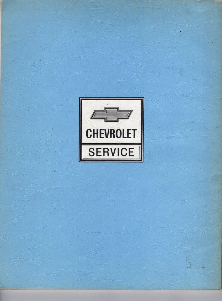 1982 Chevrolet Impala El Camino Caprice Malibu Shop Manual ST 329-82 MN1474 - Image 2 of 3