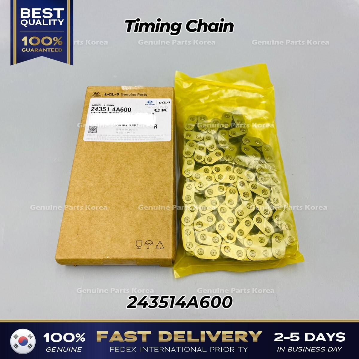 ⭐Genuine⭐ Timing Chain 243514A600 for Hyundai H100 Kia K2500 | eBay