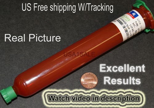 LARGE! UV Glue LOCA Optical Clear Adhesive Cell phone Glass Lens LCD Repair 50g - 第 1/3 張圖片
