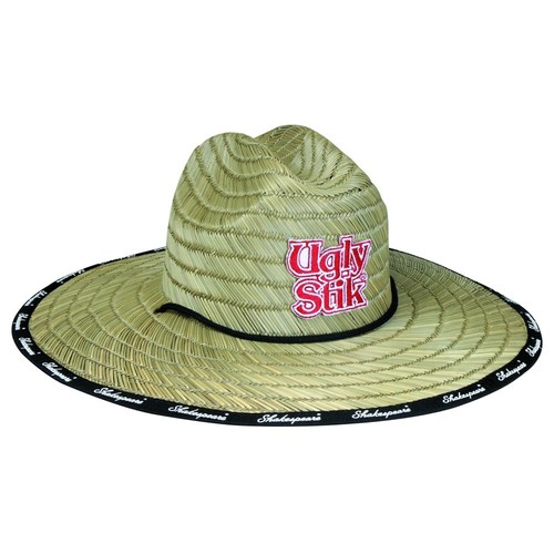 NEW Ugly Stik Wide Brim Straw Hat By 