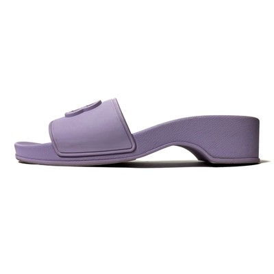 Auth BALENCIAGA Clog Slide Sandals 697607 Lilac (Purple) Rubber - Women's |  eBay
