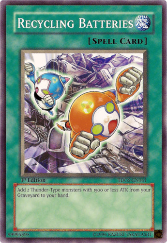 yugioh recycle spell cards Amazon.com: Yu-Gi-Oh! - Recycle (IOC-041) - Invasion of Chaos - Unlimited  Edition main image 0