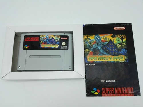 ES-SUPER GHOULS N GHOSTS SUPER NINTENDO PAL USED - Picture 6 of 7