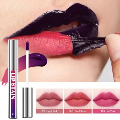 LAKERAIN Peel Off Reveal Natural Lip Stain Long Lasting Waterproof Pink Lip Tint 2.5ml