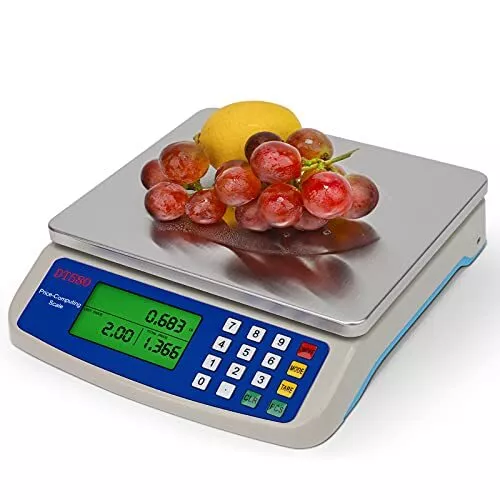 Báscula digital inteligente de alimentos para pérdida de peso, báscula de  alimentos de cocina gramos y onzas con calculadora nutricional, báscula de