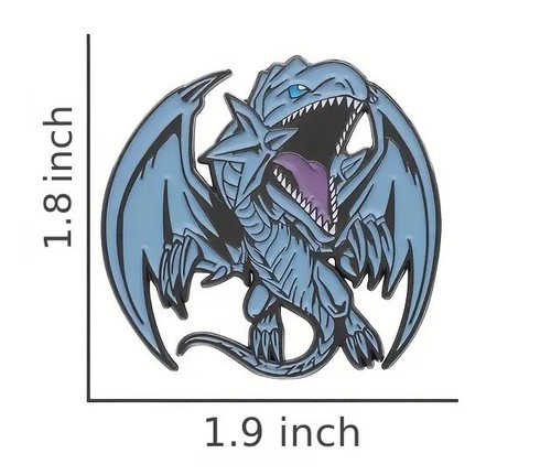 Yu-Gi-Oh! Anime Blue Eyes Toon DRAGON - Pin de solapa grande NUEVO / Envío incluido - Imagen 3 de 5