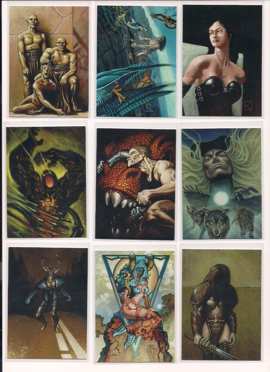 1997 Top Cow Showcase Painted Cow Trading Cards / Choose From List