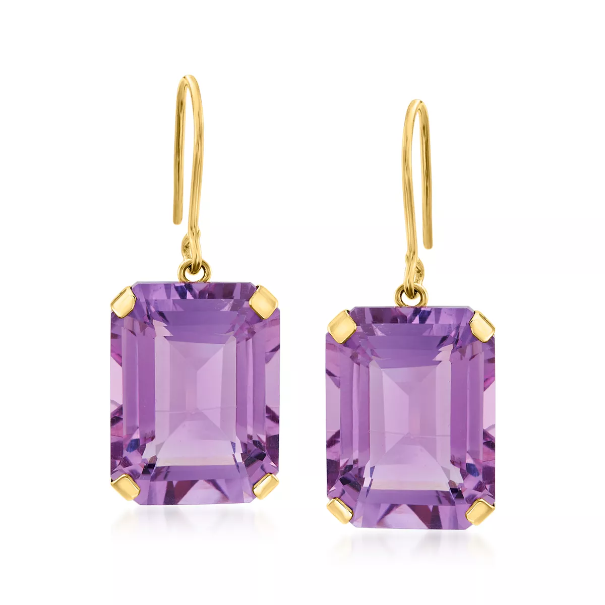 Ross simons amethyst best sale earrings