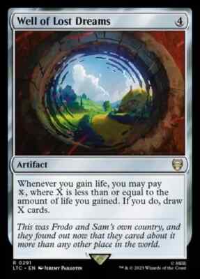 Well of Lost Dreams - 291 - NM - Commander: The Lord of the Rings - MTG