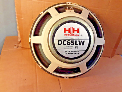 Vintage HH H&H 12'' Gitarrenlautsprecher DC65 8 Ohm - 65 Watt