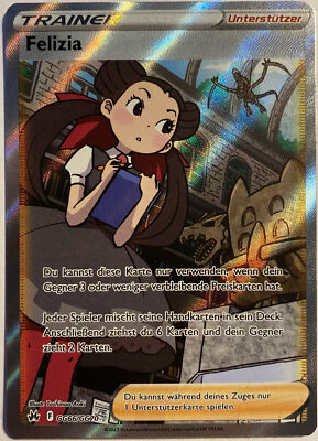 Pokemon Felizia Trainer Full Art Deutsch GG66/GG70 Zenit der Könige | Near Mint